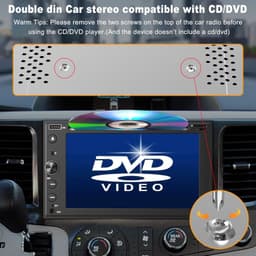 Android 13 Car Stereo Wireless CarPlay Android Auto Video In-Dash Units w Bundle gallery image 3