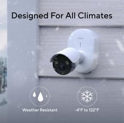 2K Wired AI Security Camera Wide View Smart Detection Spotlight Audio gallery image 5