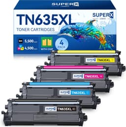 Compatible Toner Cartridge Replacement for Brother TN635XL TN635 High Yield Tone gallery image 1