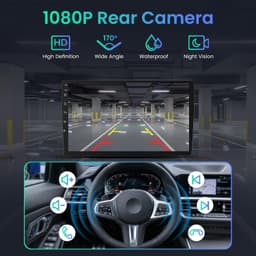 Fabric 2007 8Core+4G RAM Car Radio Toyota RAV4 2007 2012 Wi-Fi Kit Set Ready OEM gallery image 4