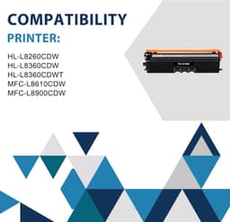 TN-431 TN431 4-Color Toner Cartridge Set 4 Pack Compatible for Brother TN431 TN gallery image 5