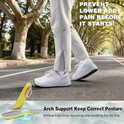 Men’s Orthopedic Wide Running Shoes Arch Support Plantar Fasciitis Pain Relief gallery image 6