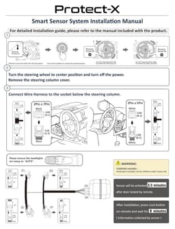 Toyota Corolla 2023-2025 Smart Sensor Anti-Theft Plug & Play Valet Mode System gallery image 7