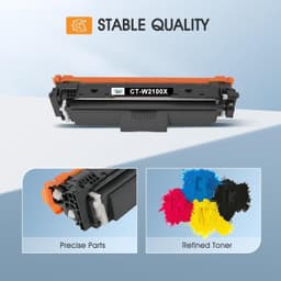 210X Toner Cartridges 4 Pack High Yield for Color Laser Pro 4301fdw gallery image 5
