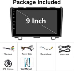 Android 15 Car Stereo 9 Inch GPS 5G WiFi CarPlay Android Auto CRV 07 11 gallery image 3