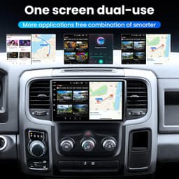 9″ Android 13 Car Stereo for Dodge RAM 1500 2500 3500 2013-2018 GPS gallery image 2
