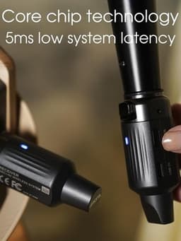 ARC3-N2 Microphones & Wireless Systems Gray Aroma 2.4GHz Wireless XLR Transmitte gallery image 5