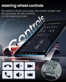 10.2in Touchscreen Car Stereo for Toyota Highlander 2008-2012 CarPlay gallery image 3