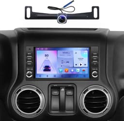 7 Inch Android Car Stereo with CarPlay for Jeep Dodge Chrysler 2008 to 2020 gallery image 1