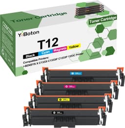 High Yield Color Toner Set T12 T12L for i-SENSYS X C1333i Printers gallery image 1