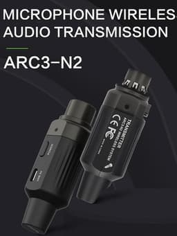 ARC3-N2 Microphones & Wireless Systems Gray Aroma 2.4GHz Wireless XLR Transmitte gallery image 6