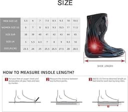 Motorcycle Riding Boots Dual-Axis Racing Anti-Slip TPU Protection Men Women gallery image 2