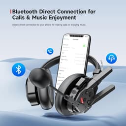 Telephone Headsets SYNCO XTALK XMax1 Wireless Intercom Headset System Kit Bundle gallery image 2