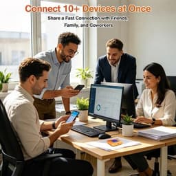 4G M418 Mobile Broadband Devices Red Orange 4G LTE Mobile Hotspot Device Total 6 gallery image 6