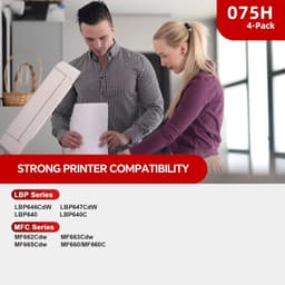 075H High Yield Toner 4 Pack for MF665Cdw MF662Cdw LBP647Cdw gallery image 3