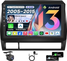 9in Android Car Stereo for Toyota Tacoma 2005-2015 GPS Bluetooth WiFi Backup Cam gallery image 1