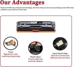 055H Toner Cartridge Set Replacement for Canon 055 055H High Capacity Toner Kit gallery image 5