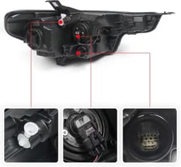OE Halogen Headlight Driver Left for Chevy Colorado 2023-2025 Plug & Play gallery image 6