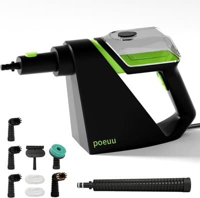 Handheld Steam Cleaner for Home, 10s Fast Heat Up Steamer, 1500W Portable Steam