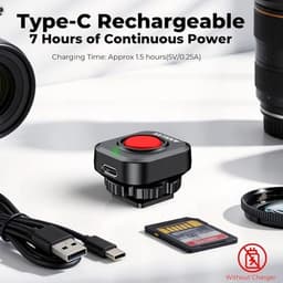 Sony Remotes & Shutter Releases.com: Wireless Camera Video Record Button Top/S gallery image 3