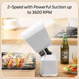 Portable Range Hood for Cooking Adjustable 2-Speed Quiet Kitchen Exhaust Fan gallery image 3