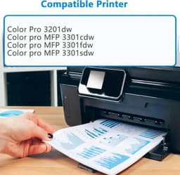 218A Toner Cartridges Combo Pack Compatible Replacement for HP 218A Work for Col gallery image 6