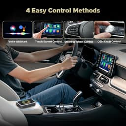 Adapters TOGUARDGO 3 in 1 Wireless Carplay Adapter Magic AI Box YouTube TikTok gallery image 5