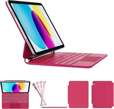 for iPad 11in (A16) 2025 & iPad 10th Gen 2022 Cases, Covers, Keyboard Folios Aza