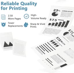 148A Black Toner Cartridge 2 Pack With Chip High Yield 5800 Pages Compatible gallery image 4