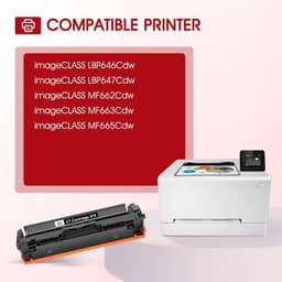 075H Toner Cartridge Set High Yield 4 Pack for Color ImageCLASS LBP646Cdw gallery image 2
