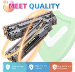 36A CB436A High Yield Black Toner 2-Pack for HP P1505 M1522 M1120 gallery image 3
