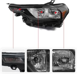 OE Halogen Headlight Driver Left for Chevy Colorado 2023-2025 Plug & Play gallery image 5