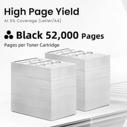 73D0HK0 Black Toner Cartridge for Lexmark CS943 CS943de 52000 Page Yield gallery image 3