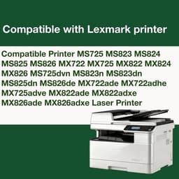 58D1U00 Black Toner Cartridge Extra High Yield Replacement for Lexmark 58D1U00 gallery image 3