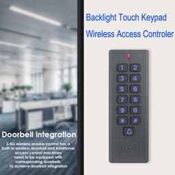 RFID Readers & Writers Grey Access Control Keypad Reader Smart Keypad Lock IP65 gallery image 3