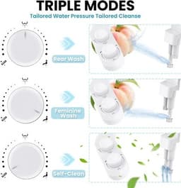 TC-S313350 Toilet Parts & Attachments White Knob for SEAFLO RV Bidet Toilet Seat gallery image 4
