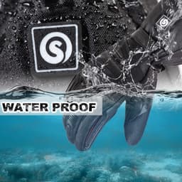SAVIOR HEAT Heated Motorcycle Gloves Large Waterproof Rechargeable Winter Gloves gallery image 7