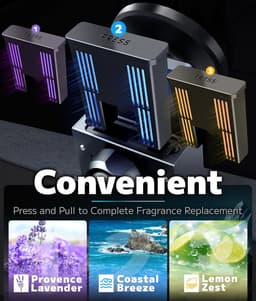 Magnetic Phone Holder for Tesla Model Y 3 Screen Mount Aromatherapy Diffuser gallery image 3