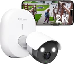 2K Wired AI Security Camera Wide View Smart Detection Spotlight Audio gallery image 1
