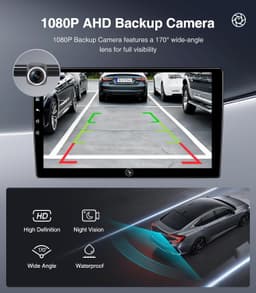 Android 13 Car Stereo Wireless CarPlay Android Auto Honda Accord 2008-2013 QLED gallery image 8