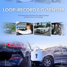 Video In-Dash Units w/GPS black 2022 Single Channel 4K Dash Cam Jeep Wagoneer Gr gallery image 3