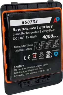 Replacement Battery for Ascom Myco 4 & Myco 4 Slim 4000mAh Li-Ion gallery image 1