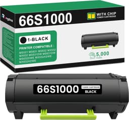 66S1000 Black Toner Cartridge with Chip High Yield for MS531 MS631 MX532 gallery image 1