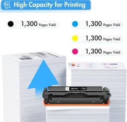 075H Toner Cartridge Set 4 Pack High Yield for MF665CDW LBP646Cdw gallery image 2