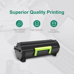 56F1000 High Yield Black Toner Cartridge 6000 Pages Compatible for MS MX gallery image 5