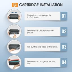 89X 89A Black Toner Cartridge 2 Pack High Yield w Chip for Laser Printers gallery image 3