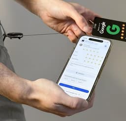 ID & Document Holders Zappycards Wearable NFC Review Card — Retractable Badge Re gallery image 4