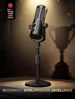 TANK6S Microphones & Wireless Systems Black AmpliTank TANK6S Vocal Dynamic Micro gallery image 2