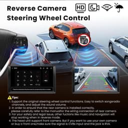 Android 13 Car Stereo Wireless CarPlay Android Auto Mirror Link Bluetooth Bundle gallery image 5