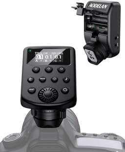 Wireless Flash Trigger for Cameras, 2.4GHz Remote Controller, OLED Display gallery image 1
